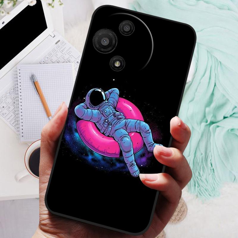 Для TCL 60 SE NXTpaper 5G Чехол Лев Волк Силиконовый Мягкая Задняя Крышка Для TCL 60SE NXTpaper 5G T521K Чехол для Телефона Защитный Чехол