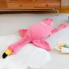 Cute Flamingo Doll Plush Toy Girl Sleeping On the Bed Throw Pillow Warm Heart To Accompany Girlfriend Birthday Gift