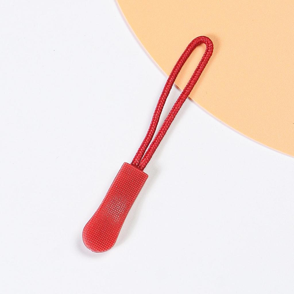 Colored TPU Caterpillar Zipper Pull Cord Accessory