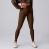 High Waist Athletic Leggings Women Quick Dry Yoga Running Pants Tummy Control Butt Lift 9/10 Length Nylon Spandex