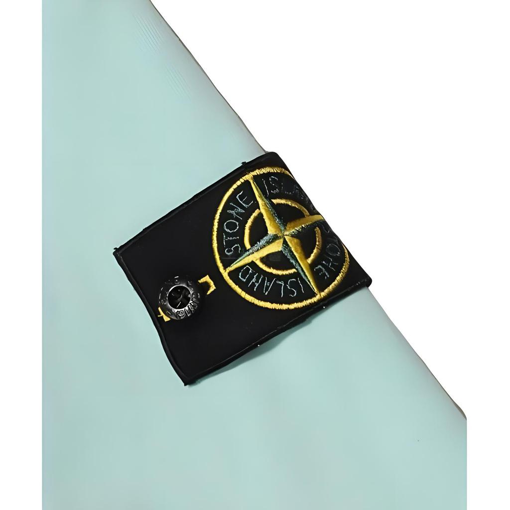 STONE ISLAND Мужская толстовка с капюшоном и длинным рукавом с принтом логотипа Зеленая 741565894-V0044