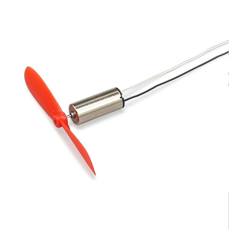 AN 4 x DIY DC 3.7V 50000RPM 716 Hollow Cup Coreless High-speed Motor with 4 x 55MM Propeller Cw CCW for DIY Micro FPV Quadcopter