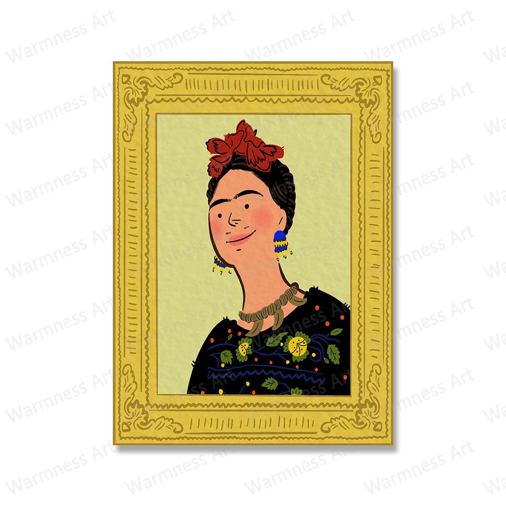 Funny World Famous Painter Mona Lisa Wall Art Canvas Painting Posters And Prints Wall Pictures For Living Room Home Decoration