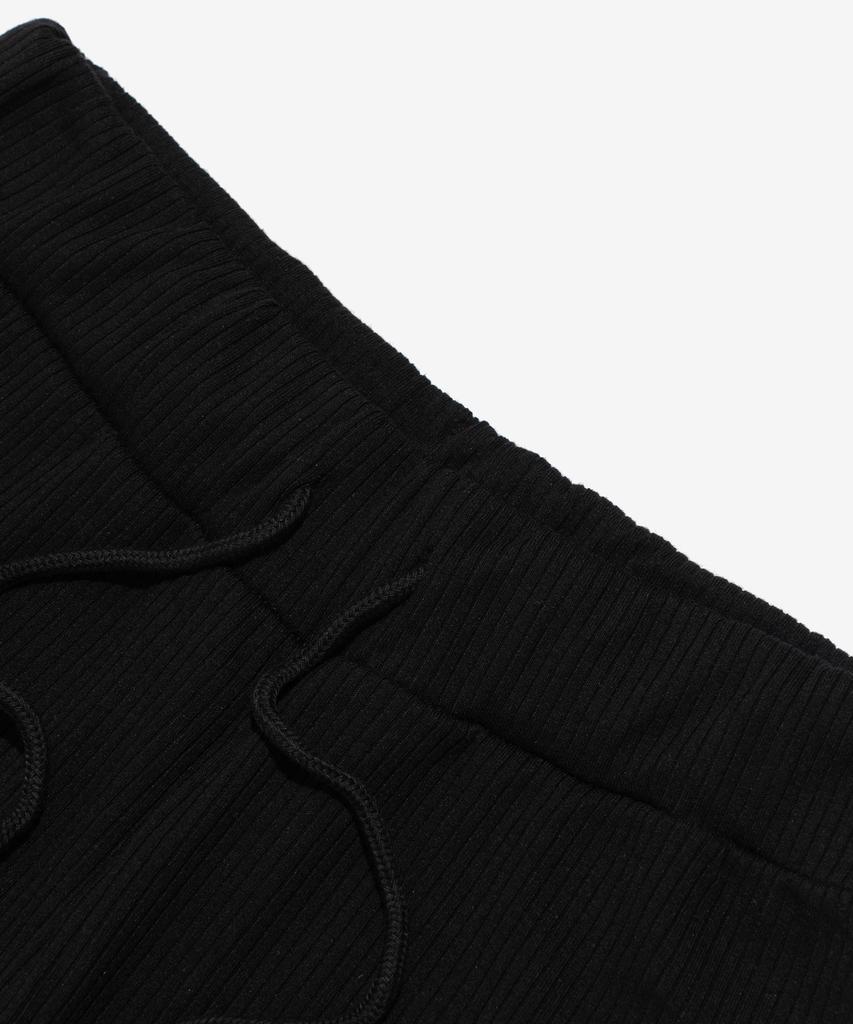 CARGOBROS FOR WOMAN Wide Rib Bootcut Pants (Black)