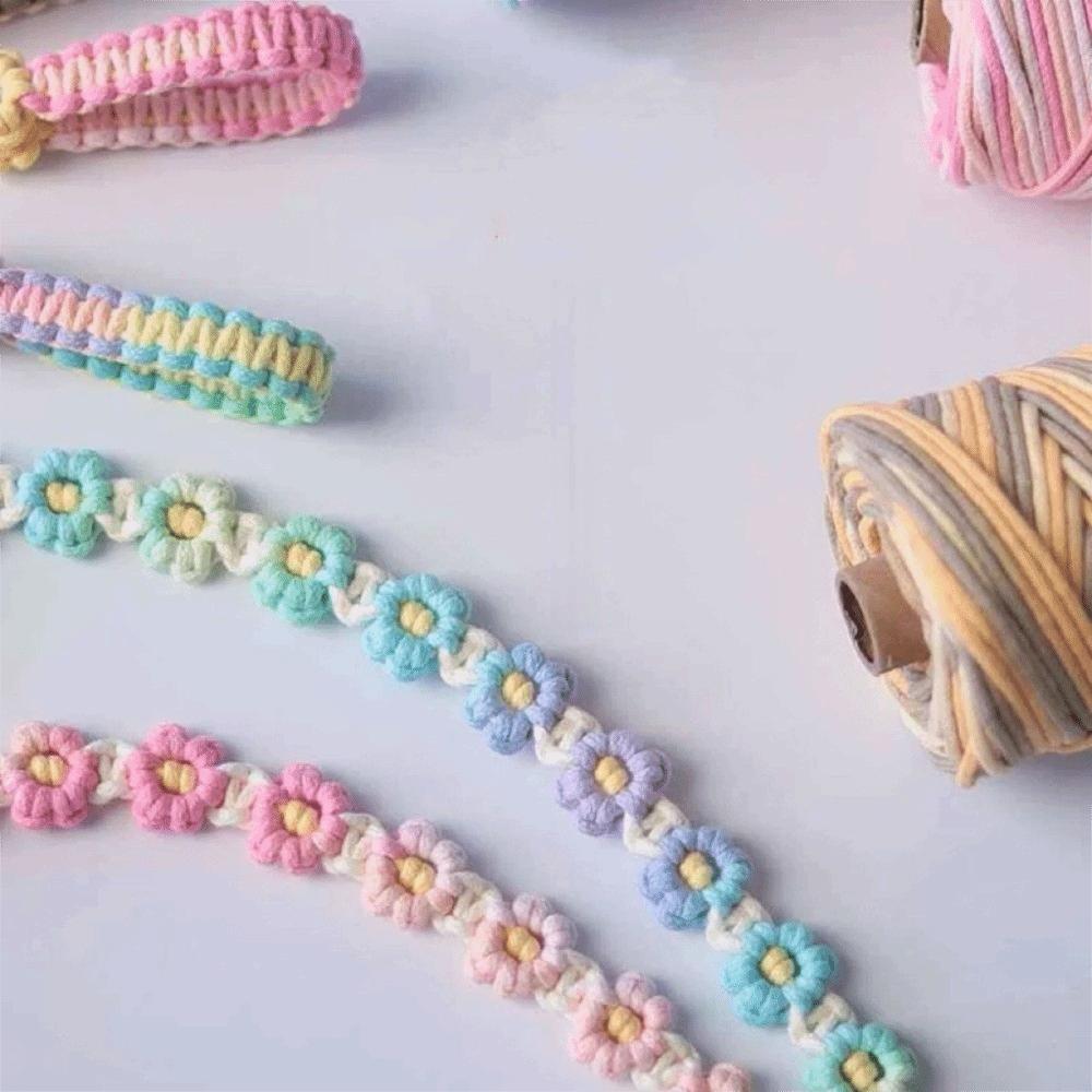 Cotton Braided Macrame Rope 3mm Thickness DIY Bracelet String  Bracelet Making