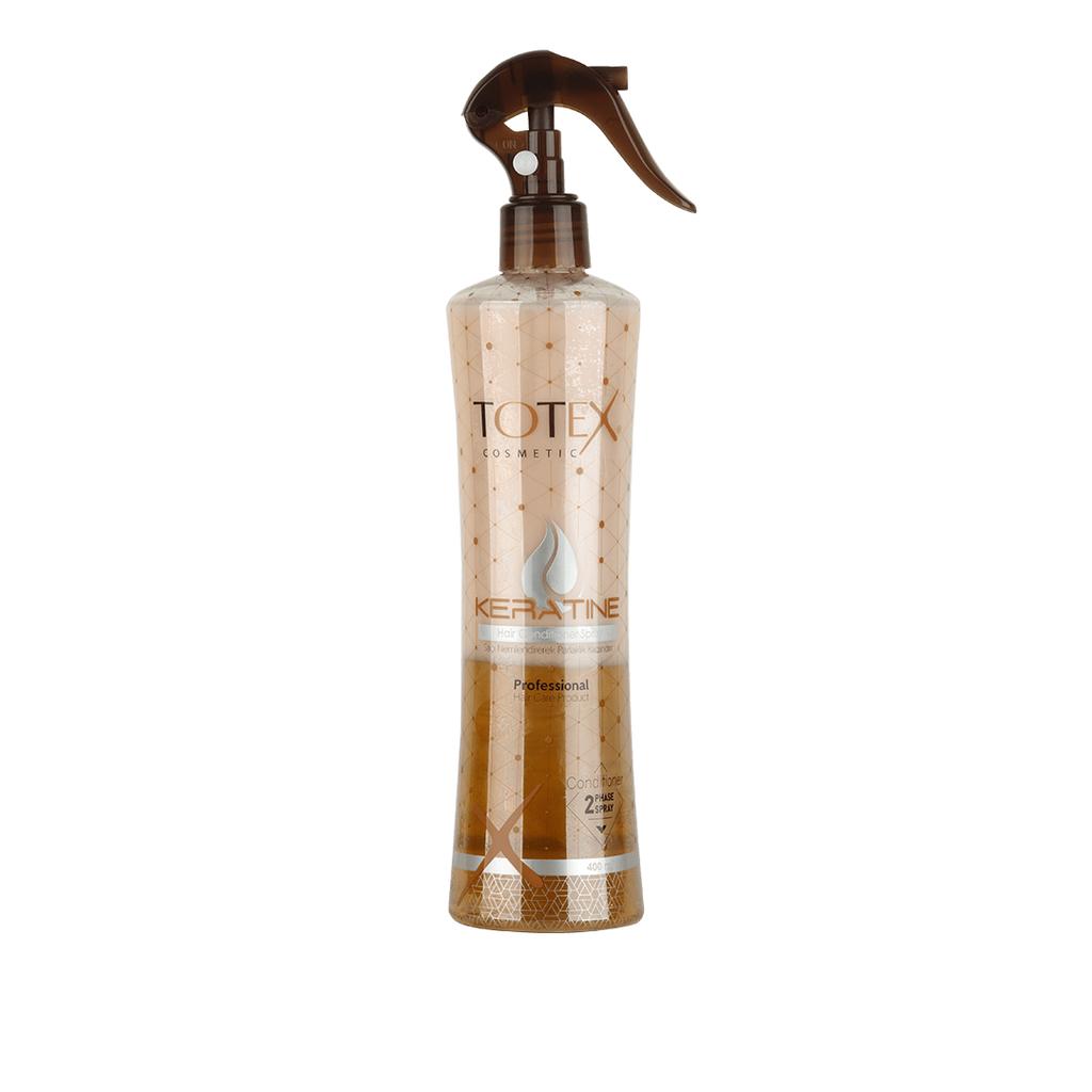 Leave-in Two-phase Conditioner Spray Keratine Totex 400 Ml