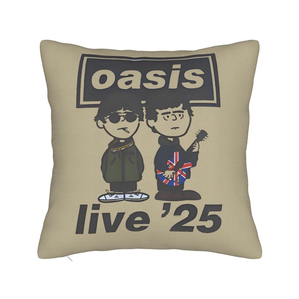 O-Oasis live'25 живой тур группы Наволочка Подушка Декоративная Подушка Теплые Домашние Украшения Квадратная Различные Размеры