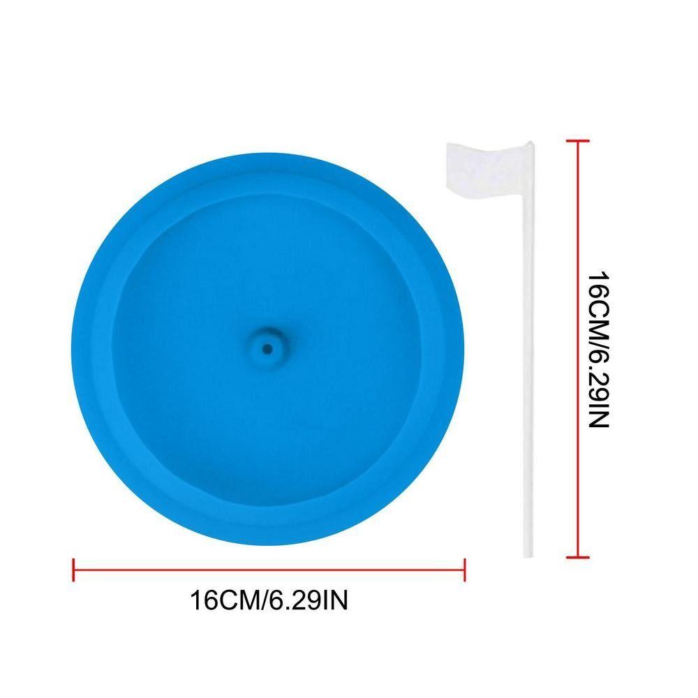 Hole and Flag Golf Putting Trainer Practice Cups Putter Green Cup Golf Putting Cup  Outdoor/Indoor