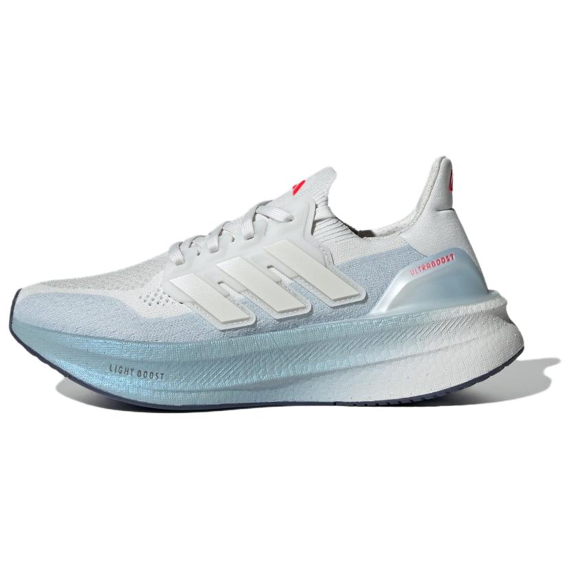 adidas Ultraboost 5.0 Противоскользящие Износостойкие Низкие Кроссовки для Бега Женские Бело-Синие Кроссовки JH9055