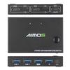 AIMOS AM-KVM201CC 2-портовый HDMI KVM-переключатель с поддержкой 4K*2K@30 Гц HDMI KVM-переключатель Клавиатура Мышь USB