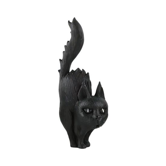 Halloween Ornaments Resin Black Cat Pumpkin Witch Ghost Miniature Figurines Indoor Outdoor Decorations for Home Patio Garden