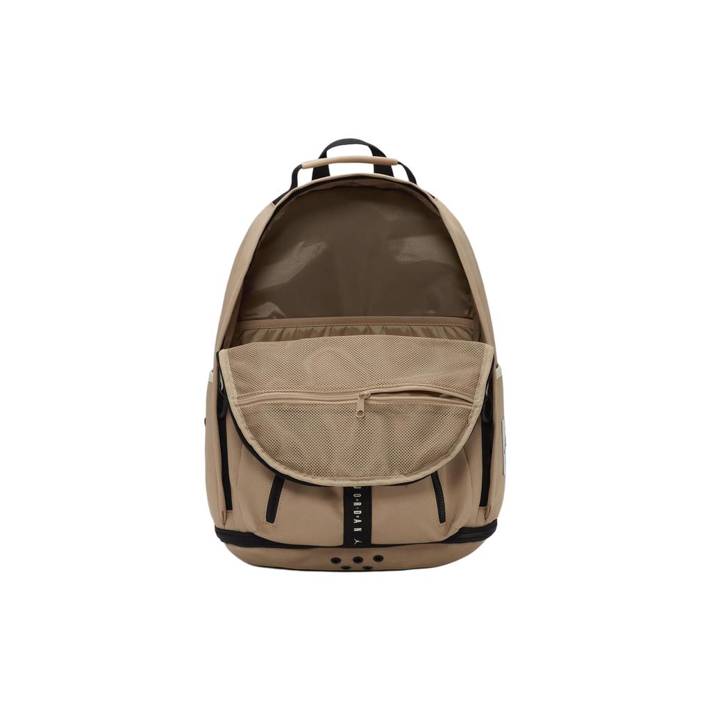 New Jordan Polyester Backpack Unisex Medium Brown FJ6807-205