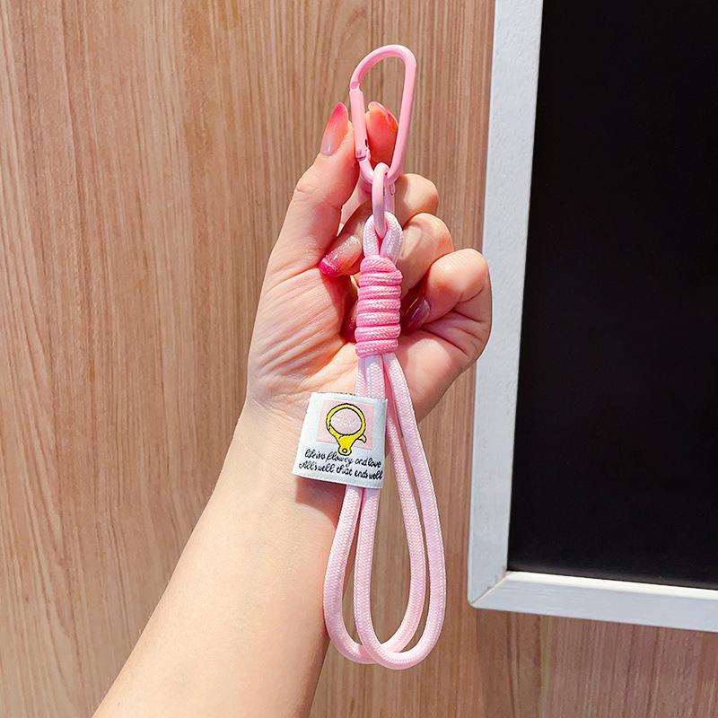 Yogodlns Colorful Nylon Rope Handbag Pendant With Carabiner Buckle Clips Bags Accessories Spare Parts for Bags