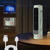 Портативный автоматический пульт дистанционного управления, USB персональный кондиционер Мини-кондиционер с 3-скоростным электрическим вентилятором Белый