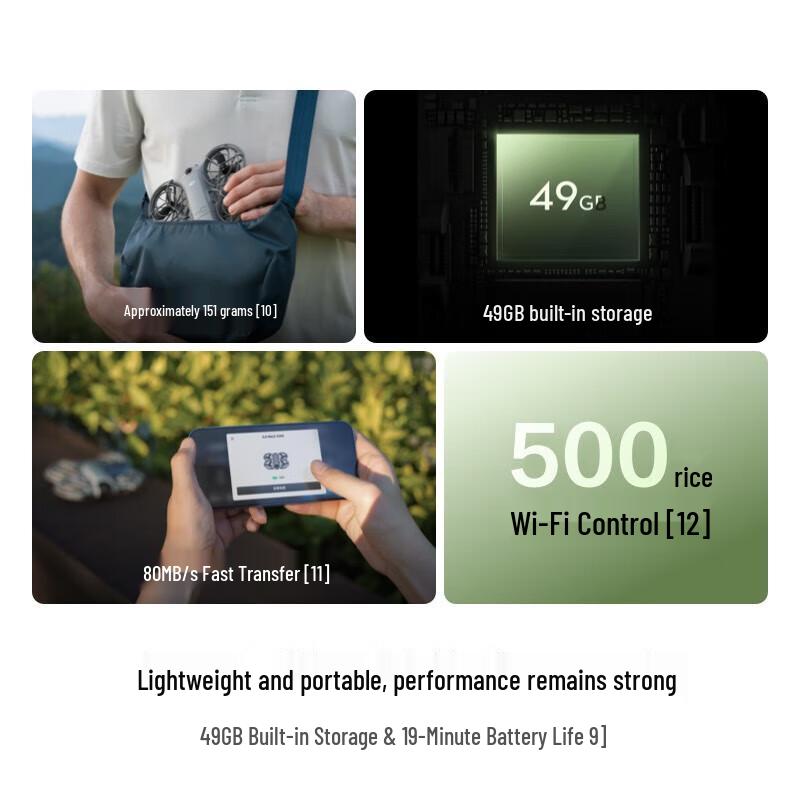 DJI Мини-дрон Neo 2 Smart Follow-Me 4K (Китайская версия)