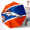 Складной зонт с принтом ЛОГОТИПА D-Denver Broncos, для улицы, отдыха и путешествий, Прочная ткань зонта, Подарок на день рождения и праздник