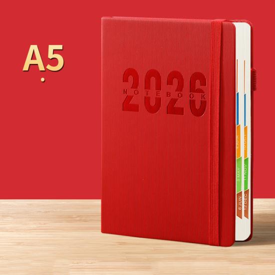 2026 ЯНВ. Планировщик 2026 - ДЕК. Планировщик с обложкой из искусственной кожи