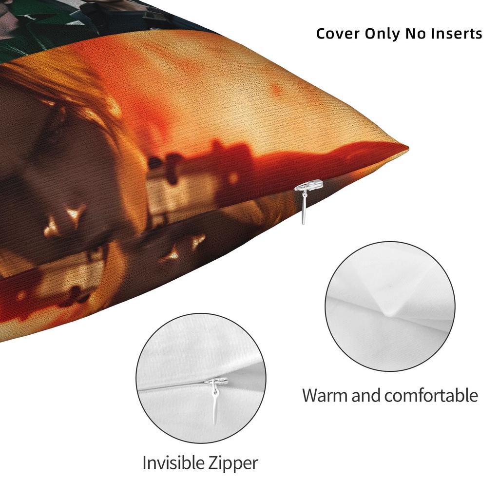 Leon Kennedy Pillow Case Graphic Pillow Cover For Sofa Home Decoration Novelty Pillowcases