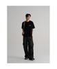 8SECONDS Cotton Nylon Wide Fit Cargo Pants Ash