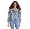 Salsa Jeans Floral Print блузка с длинным рукавом