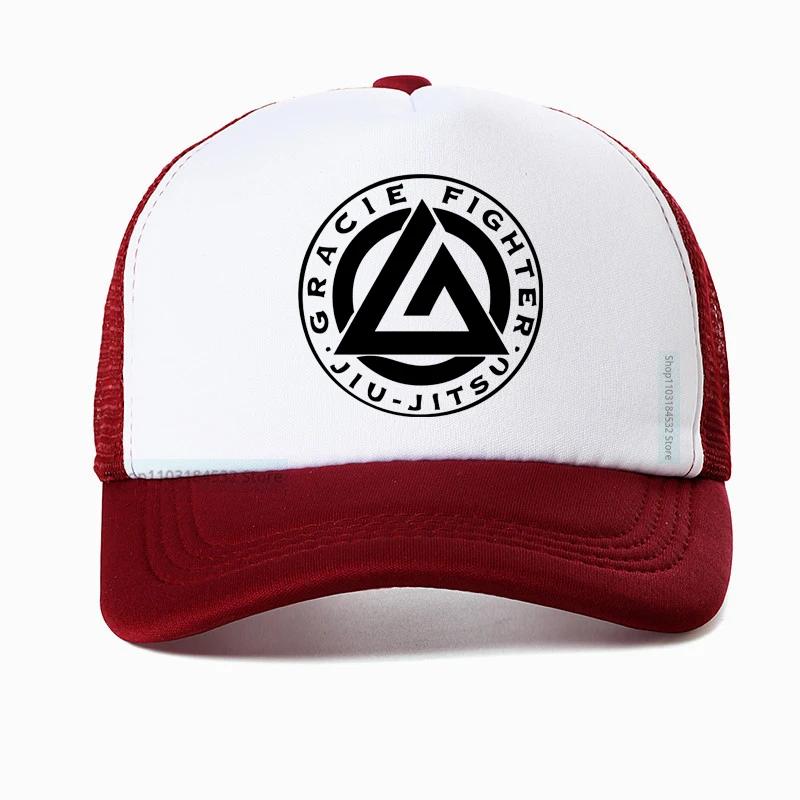 Бразильское джиу-джитсу Бейсболка Мужские Женские Регулируемая Snapback кепки летние Регулируемая Сетчатая Тракер кепки Кепка