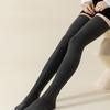 Thicken Warm Thermal High Stockings Solid Color Long Leg Socks New Thickened High Stockings