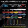 Betterhumz For Subaru BRZ/Toyota GR86 - Made of Alcantara Center Console Gear Shifter Trim Stickers Car Interior Accessories