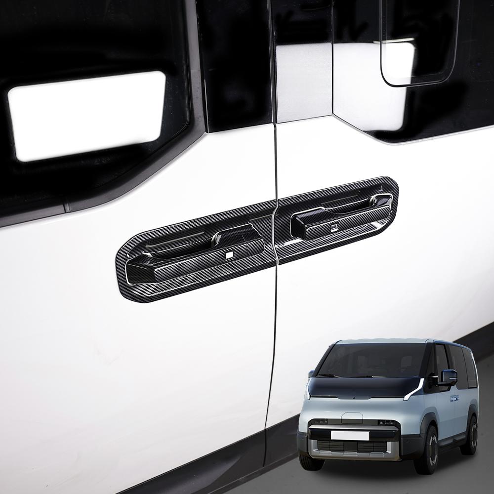 For Kia PV5 2025-2026 LHD ABS Material Exterior Door Handle &Bowl Protector Cover Trim Set Auto Exterior Styling Car Accessories