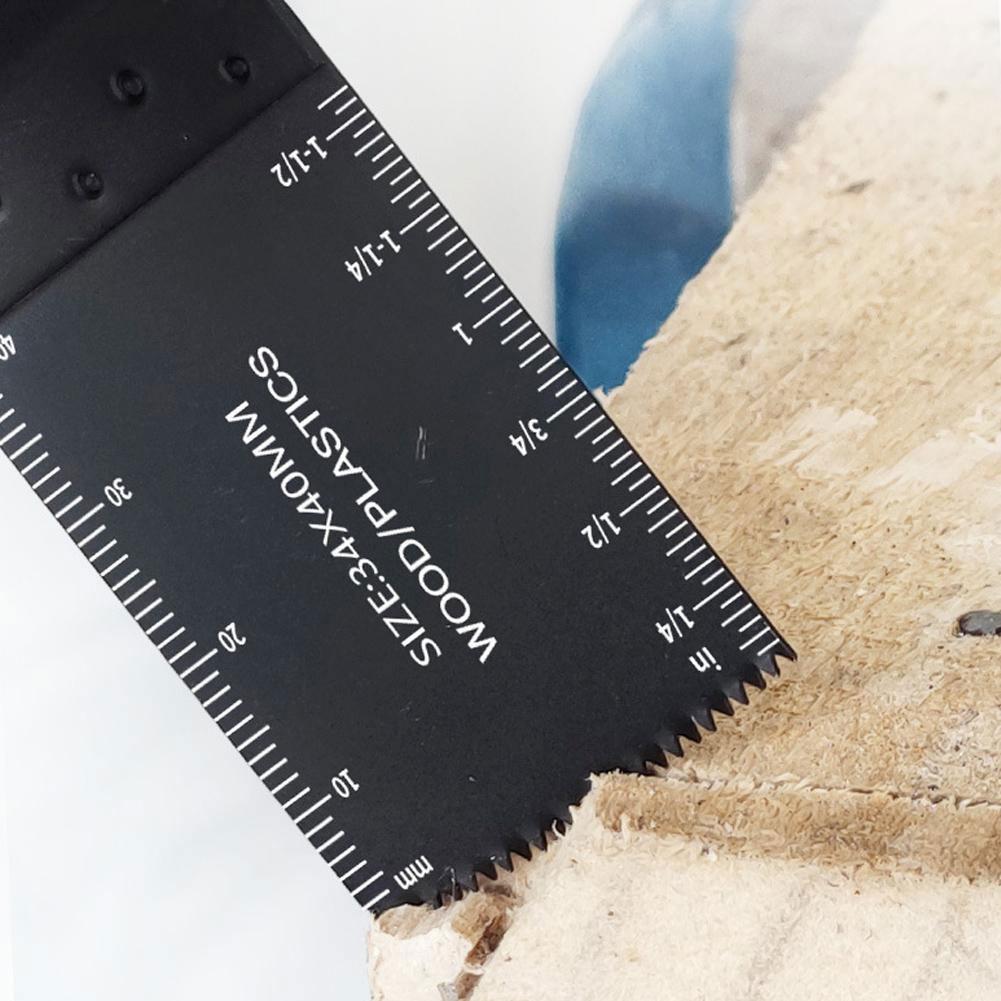 5PCS Carbide Tooth Oscillating Saw Blade Professional Cutting For Metal, Steel Nails & Screws Multitool Oscillating Tool Access
