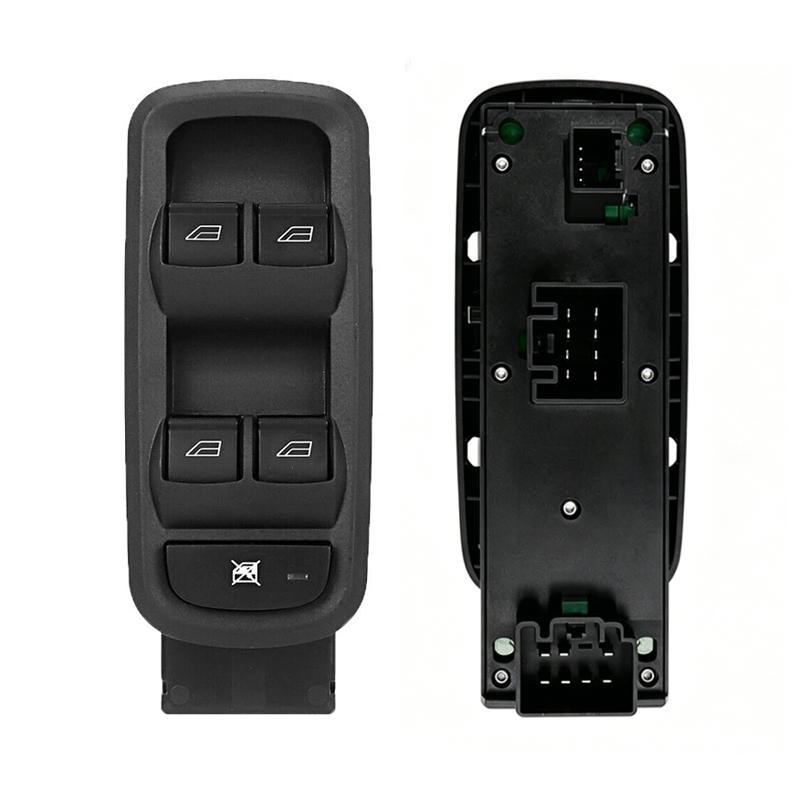 Electric Power Window Control Switch Button 8A6T-14A132-CC 8A6T-14529-AA For Ford Fiesta MK6 2008-2015 Master & Single Switch