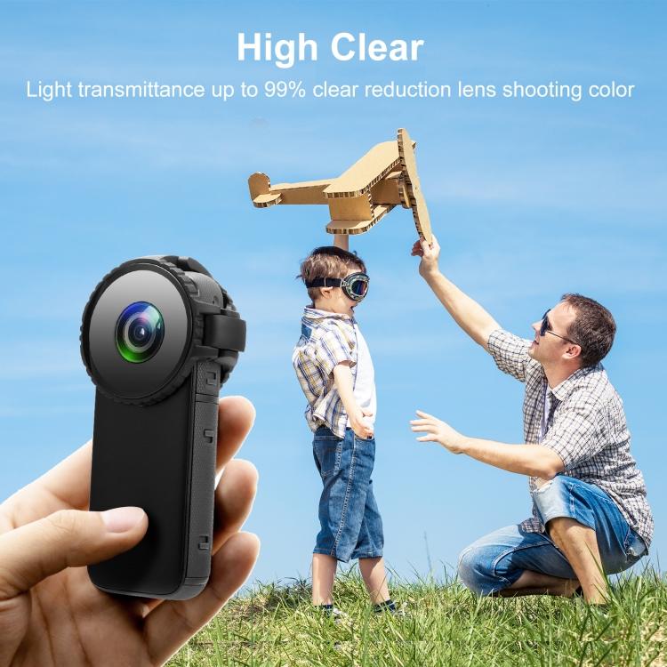 PULUZ Upgrade Lens Guard Защитное стекло для Insta360 One X2(черный)
