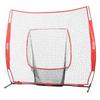 7x7 ft Baseball Softball Practice Net, Portable Baseball Training Net for Hitting Batting Catching Pitching, Backstop Baseball Equipment Training Aids
