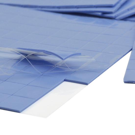 100 шт. 10x10x1 мм термопрокладка радиатора графического процессора охлаждающая проводящая силиконовая подушка