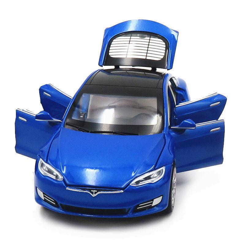 1/32 Tesla MODEL S Модель автомобиля из сплава Литые игрушечные машинки Игрушечные машинки Бесплатная доставка Детские игрушки для детей Подарки Игрушка для мальчика