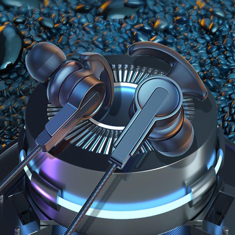 S39 3,5 мм Проводная гарнитура-вкладыши Стерео Бас Музыкальные наушники Смарт-игровые наушники Мобильный компьютер