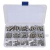 185Pcs Hex Socket Pan Head Screw 304 Stainless Steel Screws Assortment for Repairers