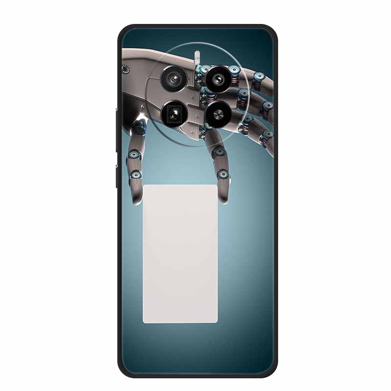 Чехол для Realme 12 Pro Realme12 Pro Plus 6.7" Черный Силиконовый Мягкий Чехол для Телефона Для Realme 12 Pro Задняя Крышка Чехол 12Pro Coque Оболочка