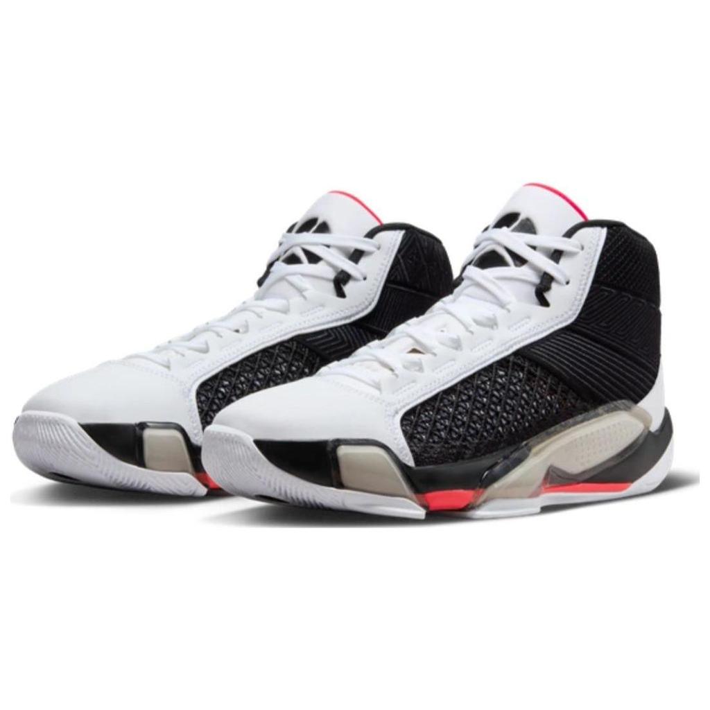 Air Jordan 38 PF Fundamental Unisex Sneakers White Black Siren-Red DZ3355-106