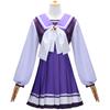 Anime Pretty Derby School Uniform Cosplay Costume Set Mejiro Mcqueen Dress Outfit For Women Performance Party Halloween Costume