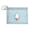 Marimo Craft Серия Miffy Bijou Плоский с подвеской-бусиной Маленький предмет Косметичка Тонкий Скандинавский Милый и Персонаж Ш210 x В165 x Косметичка, Синий, (Цветок