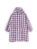 Baby Gingham Check School Size 19 Purple 55190204375 [Kodomo Beams] Bag, (90-130cm), Kids, Gingham, 100,