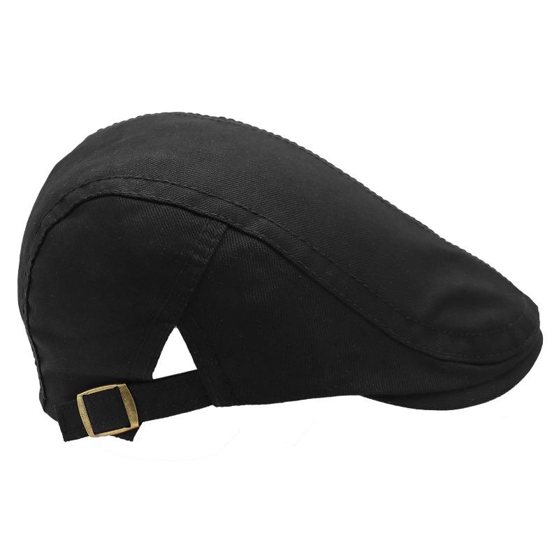 Новый однотонный берет осень-зима литературный и ретро мужской и женский кепка с коротким козырьком повседневная универсальная шляпа художника