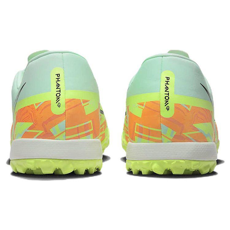 Nike Футбольные бутсы Phantom GT 2 Academy TF Мужские кроссовки Зеленый Оранжевый DC0803-343