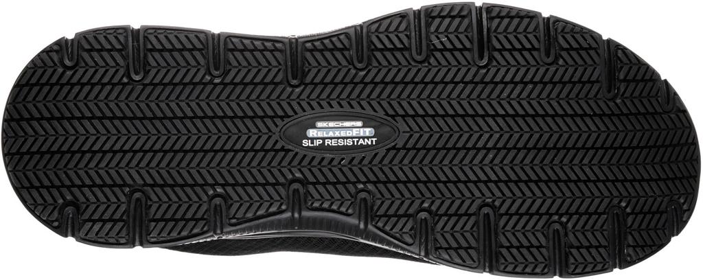 Кроссовки Skechers Work Relaxed Fit: Flex Advantage - Bendon SR черный