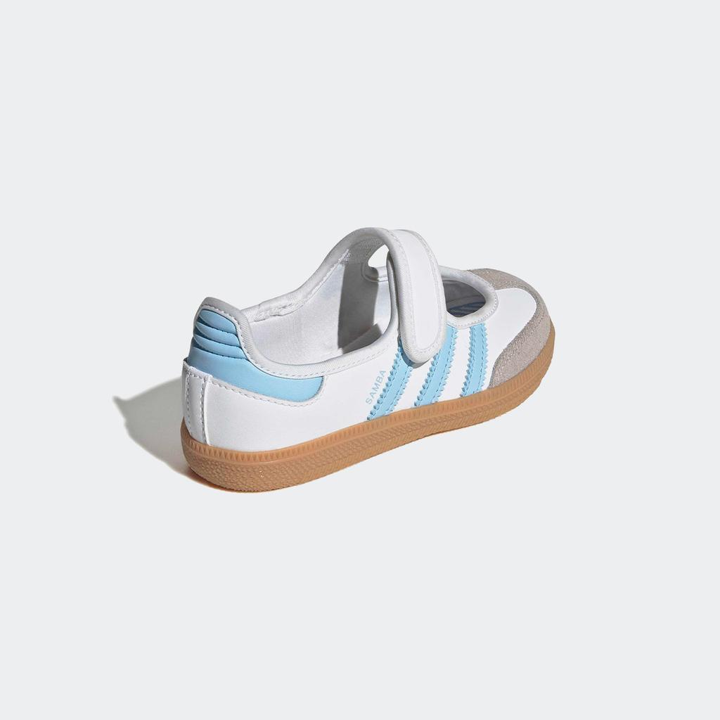 [Adidas] Samba Jane Kids' Shoes [JQ9305-FTWWHT/CLESKY/GUM3]