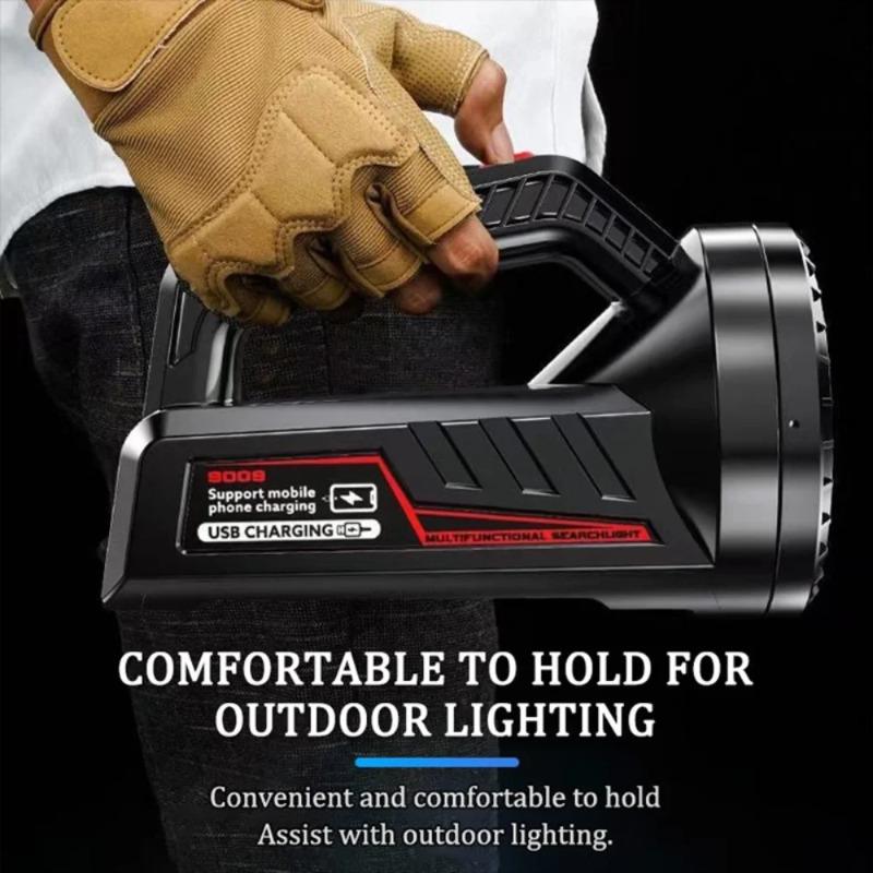 4000LM мощный светодиодный рабочий фонарь ручной фонарик с высоким люменом перезаряжаемый светодиодный прожектор водонепроницаемый рабочий фонарь кемпинговый фонарь прожектор