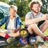 Pardarsey Camping cookware set is suitable for1-2Compact pots and cookware sets, fork and spoon sets are suitable for backpacking, hiking, picnics,