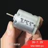 Мини-двигатель постоянного тока 360 3-7,2 В, Сильный магнит, Высокий крутящий момент, Угольная щетка для DIY-моделей