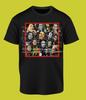 B0B M@rley Black Tee Many Faces Original Rude Boy Rasta Jamaica Reggae Music Mothers Day Fathers Day Christmas Gifts Black History Month