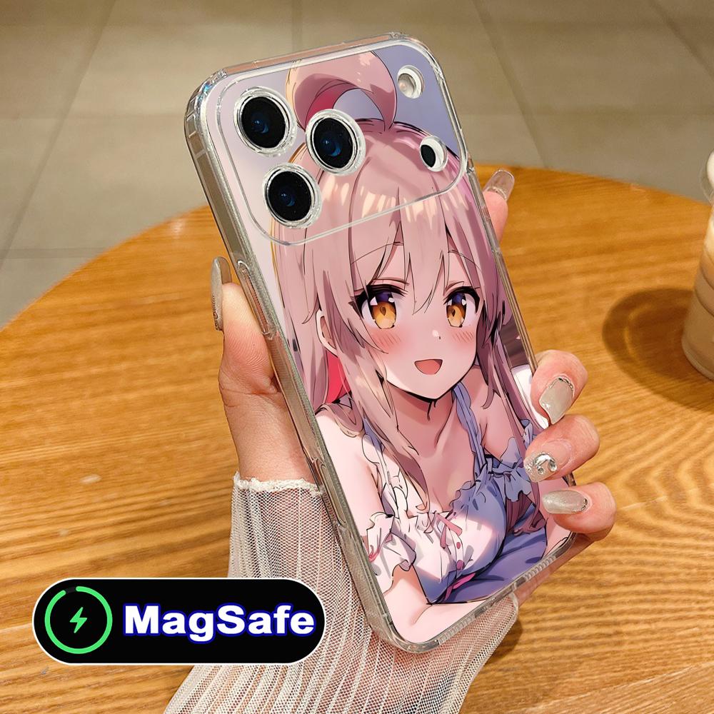 Аниме Махиро Ояма Onimai Чехол для телефона iPhone 17 16 15 14 13 12 11 Air Pro Max Plus Mini Magsafe Прозрачный Цветной Чехол Красивый